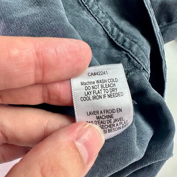 Young Fabulous & Broke Women's Medium Gray 100% Tencel Damon Crop Zip Jacket - Picture 6 of 9